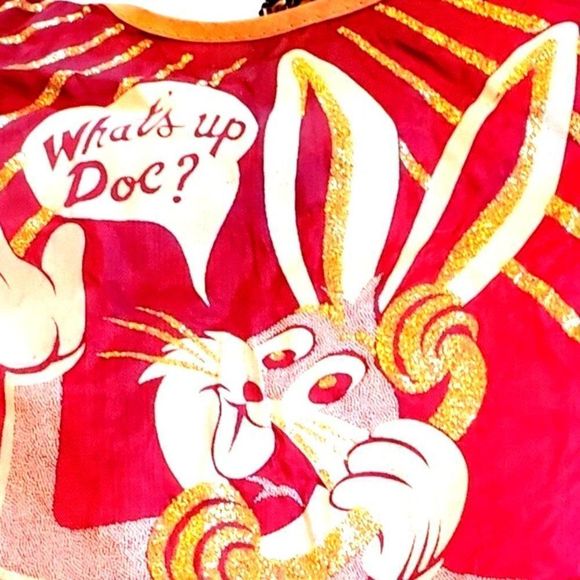 Vintage Bugs Bunny Child Halloween Costume 2T 4T 50s 60s Red Green - Picture 2 of 13